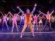 A chorus dancing
